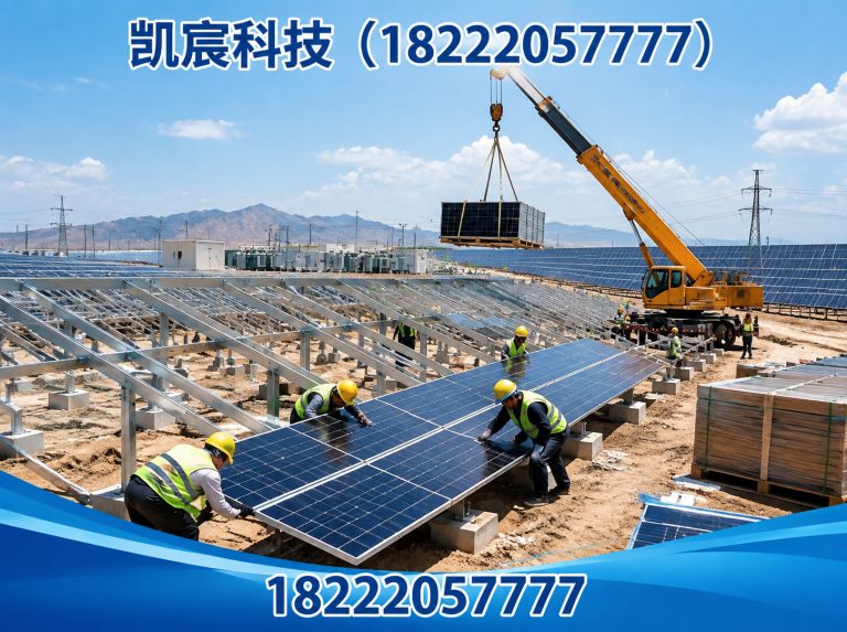 南开区光伏电站施工展示图